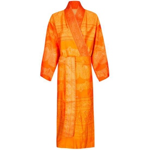 Bassetti Kimono Brunelleschi, Orange, Textil, Ornament, Gr. L/Xl, Oeko-Tex® Standard 100, Badtextilien, Bademäntel