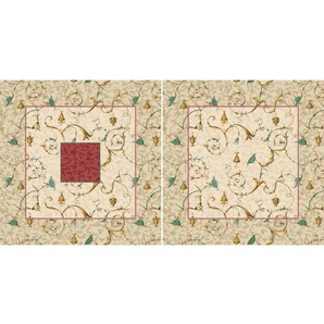 bassetti OPLONTIS Kissenhülle - RB-rot - 40X40 cm