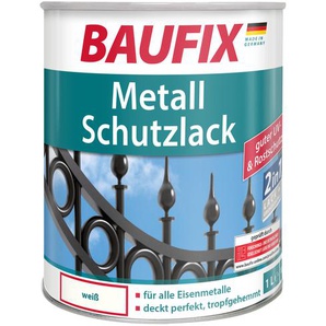 Baufix Metall-Schutzlack weiß