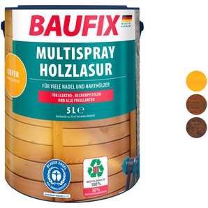 BAUFIX Multispray Holzlasur, 5 Liter