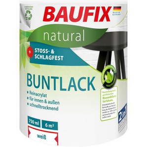 Baufix natural Buntlack weiß
