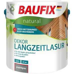 Baufix natural Dekor-Langzeitlasur graphitgrau