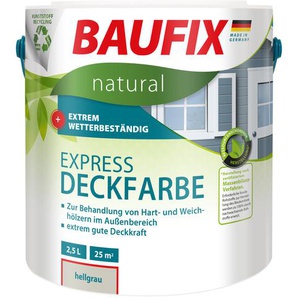Baufix natural Express-Deckfarbe 2,5 l dunkelgrau