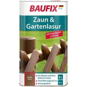 Baufix Zaun- und Gartenlasur braun