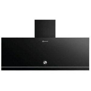 Bauknecht Dunstabzugshaube , Schwarz , 89.8x77.5x25 cm , elektronische Steuerung, Arbeitsplatzbeleuchtung , Küchen, Küchenelektrogeräte, Dunstabzugshauben