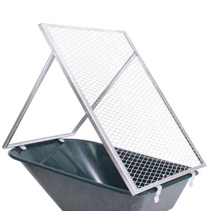 Baumarktplus - trutzholm Schubkarren Durchwurfsieb Gartensieb 100x60cm Sieb Kompost Gitter Durchwurfgitter Erdsieb