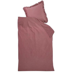 Beddinghouse Baumwoll-Bettwäsche Flamboyant | rot | 135 cm |