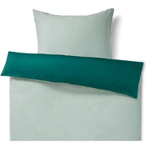 Baumwoll-Bettwäsche mit TENCEL™ Lyocell, grün, Übergröße