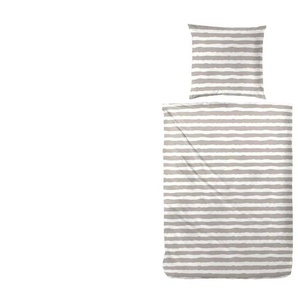 Baumwoll Bettwäsche-Set - beige - Materialmix - 155 cm - 1 cm | Möbel Kraft