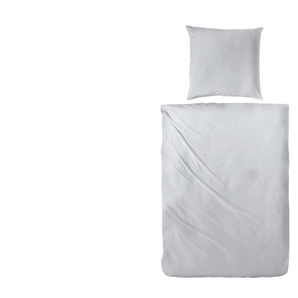 Baumwoll Bettwäsche-Set - grau - Materialmix - 155 cm - 1 cm | Möbel Kraft