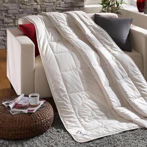 Baumwollbettdecke DREAMS Baumwolldecke Classic Bettdecken Gr. B/L: 135 cm x 200 cm, leicht, weiß Baumwollbettdecken