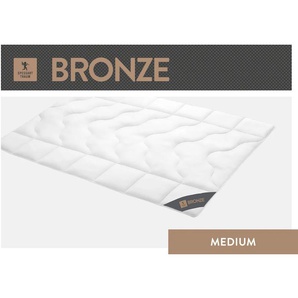 Baumwollbettdecke SPESSARTTRAUM Bronze Bettdecken Gr. B/L: 135 cm x 200 cm, leicht, weiß Baumwollbettdecken