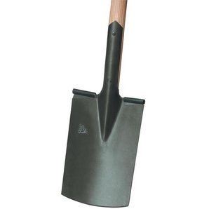 Bauspaten löwe 285x185/180mm Gr.2 Gärtner Form m.Trittschutz u.Eschen-T-Stiel