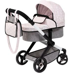 Bayer Kombi-Puppenwagen Xeo, beige Sternchen