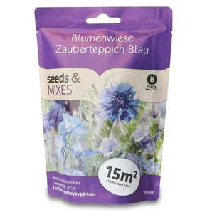 Baza Seeds Blumenwiese Zauberteppich blau GLO693108862