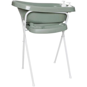 Bebe Jou Babybadewanne Breeze Green, Grün, Kunststoff, 42.5x32.1x85 cm, Baden & Wickeln, Babywannen