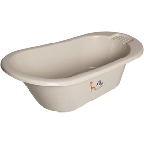 Bebe Jou Babybadewanne Steppe, Taupe, Kunststoff, 44x32x86 cm, Pflegen, Baden, Babybadewannen