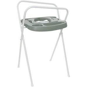 Bebe Jou Badewannenständer Breeze Green , Grün , Metall , 8.5x110 cm , Made in EU , Baden & Wickeln, Babywannen