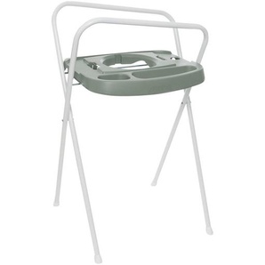 Bebe Jou Badewannenständer, Grün, Metall, 8.5x110x61.2 cm, Made in EU, Baden & Wickeln, Babywannen