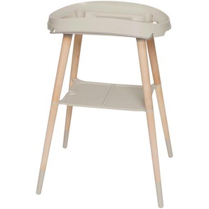 Bebe Jou Badewannenständer taupe , Taupe , Holz , Buche , 60x83.4 cm , Made in EU , Baden & Wickeln, Babywannen