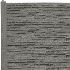 Beckers Betonzaun Betonzaun Erweiterungsset Montana S-Motiv mit Eckpfosten 193 cm GLO788300696