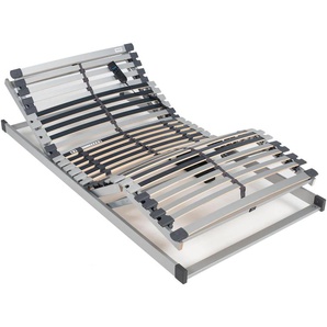Lattenrost mit Motor BECO Body Star Duo Motor Lattenroste Gr. B/L: 80 cm x 200 cm, 120 kg, grau (foliert) Lattenrost für Übergewichtige mit Kabel-Fernbedienung