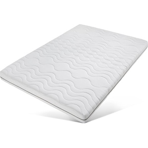 Visco-Matratze BECO Nightstyle Visko Matratzen Gr. 3 (81 kg - 100 kg), B/H/L: 160 cm x 17 cm x 200 cm, Polyester Bezug, Material oben: Kunstfaser-Polyester, Material unten: Kunstfaser-Polyester, 1 St., weiß Visco Matratzen Wendematratze mit zwei