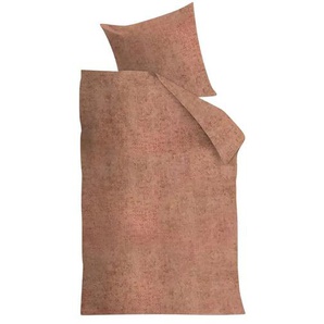 Beddinghouse Flanell Bettwäsche Frost | orange | 155 cm |