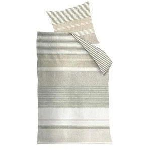 Beddinghouse Flanell Bettwäsche Stitches - gelb - Materialmix - 135 cm | Möbel Kraft