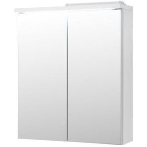 Bega BBK Pool Spiegelschrank Holzwerkstoff LED-Beluchtung Weiß