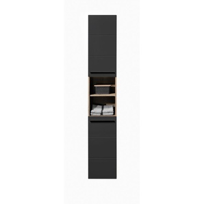 Bega BBK Vista Hochschrank Holzwerkstoff Schwarz matt