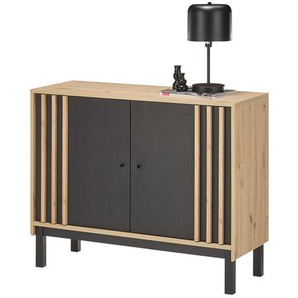 Bega Consult Volano Kommode Beschichtete Spanplatte Schwarz/Braun