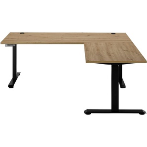 BEGA OFFICE Eckschreibtisch Ben (1-St), elektrisch höhenverstellbarer Desk mit 4 Memory Tasten, 180x177 cm