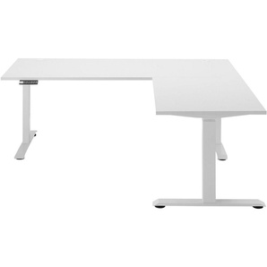 BEGA OFFICE Eckschreibtisch Ben (1-St), elektrisch höhenverstellbarer Desk mit 4 Memory Tasten, 180x177 cm