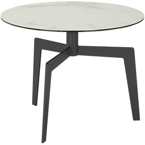 Beistelltisch  Daina II ¦ weiß ¦ Maße (cm): H: 47  Ø: 60