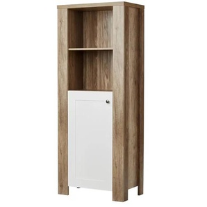 Beistellschrank - holzfarben - Materialmix - 64 cm - 162 cm - cm 39,0 | Möbel Kraft