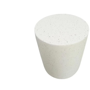 Beistelltisch Anna II ¦ weiß ¦ Maße (cm): H: 46 Ø: 36.5