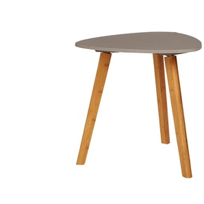 Beistelltisch  Bamboo ¦ grau ¦ Maße (cm): B: 40 H: 40
