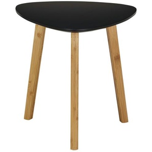 Beistelltisch  Bamboo ¦ schwarz ¦ Maße (cm): B: 40 H: 40