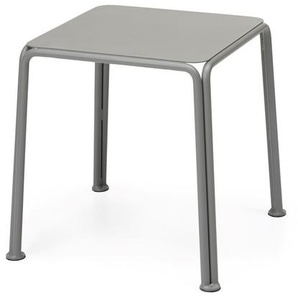 Beistelltisch Bico Aluminium grau, 51x48.7x48.7 cm