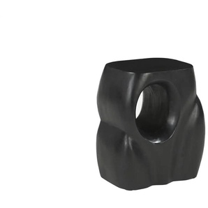 Beistelltisch Black Smooth ¦ schwarz ¦ Maße (cm): B: 36 H: 41