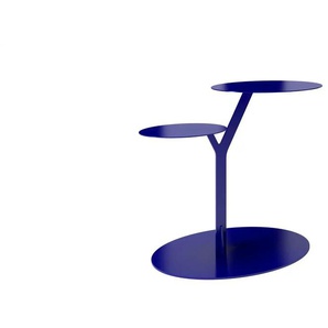 Beistelltisch   ¦ blau ¦ Maße (cm): B: 54 H: 44,5