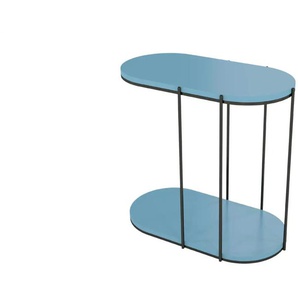 Beistelltisch  Loco ¦ blau ¦ Maße (cm): B: 64 H: 60