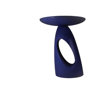 Beistelltisch - blau - Materialmix - 32 cm - 40 cm | Möbel Kraft