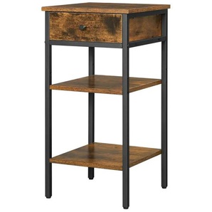 Beistelltisch   ¦ braun ¦ Maße (cm): B: 35 H: 70