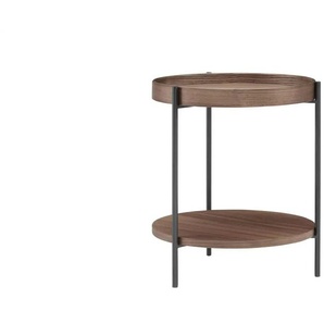 Beistelltisch ¦ braun ¦ Maße (cm): B: 44 H: 49