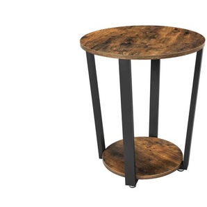 Beistelltisch   ¦ braun ¦ Maße (cm): B: 50 H: 57