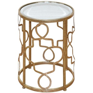 Beistelltisch Burra Ø 36cm Gold