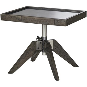 HASENA Beistelltisch  Carpi Akazie ¦ grau ¦ Maße (cm): B: 52 H: 34 T: 42.0