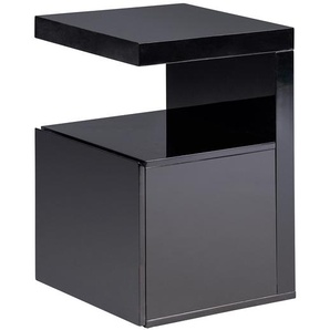 Beistelltisch Cupcake Factory 40 x 60 x 40cm Schwarz/Schwarz